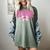 Retro Senior 2026 Class Of 2026 Coquette Pink Bow Graduation Women's Comfort Colors T-Shirt Berry