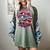 Retro Graphic Print With a Touch Of Nostalgia Women's Comfort Colors T-Shirt Berry Retro Graphic Print With a Touch Of Nostalgia Women's Comfort Colors T-Shirt Berry