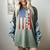 Senior 2026 Baseball American Flag Class Of 2026 Graduation Women's Comfort Colors T-Shirt Berry