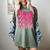 Senior Class Of 2026 Pink Coquette Bow Graduation 2026 Women's Comfort Colors T-Shirt Berry