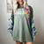 Senior Graduation Class Of 2023 Aunt Senior Tie Dye Women's Comfort Colors T-Shirt Berry
