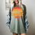 Senior Sunrise Class Of 2026 Graduation Proud Graduate Retro Women's Comfort Colors T-Shirt Berry