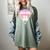Seniors 2021 For Her Him Retro 21 Graduation Class Women's Comfort Colors T-Shirt Berry