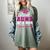 Super Proud Aunt Of 2025 Graduate Senior Graduation Family Women's Comfort Colors T-Shirt Berry
