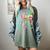 Tie Dye Happy Last Day Of School Graduation Teacher Student Women's Comfort Colors T-Shirt Berry