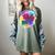 Totally 80's Tie Dye Retro Vibes 1980s Style Nostalgia Women's Comfort Colors T-Shirt Berry