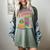 Unearth A Story Cute Turtle Reading Books Librarian Women's Comfort Colors T-Shirt Berry