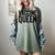 Vaccine Queen Nursing Graduation Shirt Women's Comfort Colors T-Shirt Berry