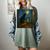 Van Gogh Starry Night Art Cat And Book Lovers Premium Tri-Blend Women's Comfort Colors T-Shirt Berry