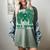 I Wear Green In Memory Of My Mom Liver Cancer Awareness Day Women's Comfort Colors T-Shirt Berry