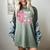 I Wear Pink In Memory Of My Aunt Breast Cancer Pink Ribbon Women's Comfort Colors T-Shirt Berry