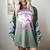 I Wear Pink In Memory Of Daughter Breast Cancer Awareness Women's Comfort Colors T-Shirt Berry