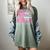 I Wear Pink In Memory Of My Friend Breast Cancer Awareness Women's Comfort Colors T-Shirt Berry