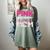I Wear Pink In My Memory Of My Mom Support For Mom Grandma Women's Comfort Colors T-Shirt Berry I Wear Pink In My Memory Of My Mom Support For Mom Grandma Women's Comfort Colors T-Shirt Berry