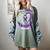 I Wear Purple In Memory Of Cousin Epilepsy Awareness Family Women's Comfort Colors T-Shirt Berry