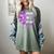 I Wear Purple In Memory Of My Mom Pancreatic Cancer Ribbon Women's Comfort Colors T-Shirt Berry I Wear Purple In Memory Of My Mom Pancreatic Cancer Ribbon Women's Comfort Colors T-Shirt Berry