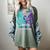 I Wear Teal And Purple In Memory Of My Sister Women's Comfort Colors T-Shirt Berry I Wear Teal And Purple In Memory Of My Sister Women's Comfort Colors T-Shirt Berry