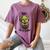 100 Book Goblin Cute Book Reader And Library Lover Women's Comfort Colors T-Shirt Blue Jean