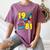 1981 Retro Raised In The 80s Old School Nostalgia Vibes Women's Comfort Colors T-Shirt Blue Jean