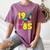 1985 Retro Raised In The 80s Old School Nostalgia Vibes Women's Comfort Colors T-Shirt Blue Jean