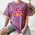 80s Fashion Girls Just Wanna Have Fun 1980s Nostalgia Women's Comfort Colors T-Shirt Blue Jean