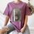 90s MUSIC NOSTALGIA GRAPHIC Women's Comfort Colors T-Shirt Blue Jean 90s MUSIC NOSTALGIA GRAPHIC Women's Comfort Colors T-Shirt Blue Jean
