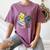 90s Retro Cassette And Walkman Nostalgia Graphic Tee Women's Comfort Colors T-Shirt Blue Jean