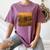 90s Roadtrip Animals Photo Cat Sloth Dog Retro Nostalgia Women's Comfort Colors T-Shirt Blue Jean