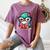 Adorable Book Lover Humming Bird With Reading Glasses Cute Women's Comfort Colors T-Shirt Blue Jean