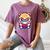 Adorable Book Lover Persian Cat With Reading Glasses Cute Women's Comfort Colors T-Shirt Blue Jean