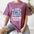 Anti-Social Club Homebody Introvert Hibernate Hermit Shyness Women's Comfort Colors T-Shirt Blue Jean