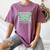 Anti-Social Introvert Butterfly Women's Comfort Colors T-Shirt Blue Jean