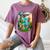 Aqua In The Skies Frutiger Aero Women's Comfort Colors T-Shirt Blue Jean Aqua In The Skies Frutiger Aero Women's Comfort Colors T-Shirt Blue Jean