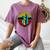 Arcade Game Machine Nostalgia Retro Gamer 80s 90s Women's Comfort Colors T-Shirt Blue Jean
