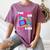 The Best Dads Are 80s Kids 80s Dad Nostalgia Women's Comfort Colors T-Shirt Blue Jean