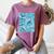 Blue Comic Book Blue Graphic Women's Comfort Colors T-Shirt Blue Jean