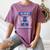 Blue Ribbon In Memory Of My Sister Colon Cancer Awareness Women's Comfort Colors T-Shirt Blue Jean