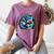Book Dragon Reading Lover Women's Comfort Colors T-Shirt Blue Jean