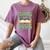 Book And Pajama Pajamas On Book Open Women's Comfort Colors T-Shirt Blue Jean