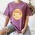 Booked & Unbothered Book Lover Tee Women's Comfort Colors T-Shirt Blue Jean
