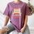 All Booked For Valentines Retro Book Lover Teacher Bookworm Premium Tri-Blend Women's Comfort Colors T-Shirt Blue Jean