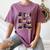 Cats Reading Books Cat Lover Women's Comfort Colors T-Shirt Blue Jean