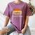 Coffee Beans & Books Retro Bookworm Librarian Women's Comfort Colors T-Shirt Blue Jean