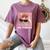 Cool Cat Meme Ew People Anti Social Introvert Cute Cat Women's Comfort Colors T-Shirt Blue Jean