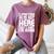 Cool Introvert Just Pretends I'm Not Heres Women's Comfort Colors T-Shirt Blue Jean
