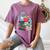 Cute Reading Seal On Books Book Lover Women's Comfort Colors T-Shirt Blue Jean