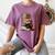 Cute Red Panda Reading Book Animal Bookworm Women's Comfort Colors T-Shirt Blue Jean