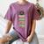 Cute Wiener Dog Dachshund Reading On Pile Of Books Women's Comfort Colors T-Shirt Blue Jean