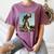 David And Goliath Bible Book Of Samuel King David Women's Comfort Colors T-Shirt Blue Jean