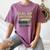 Dial Up Survivor Retro 90s Internet Nostalgia Women's Comfort Colors T-Shirt Blue Jean